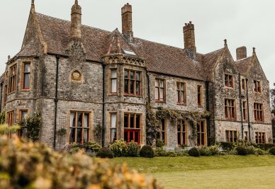 Huntsham Court Front of Manor