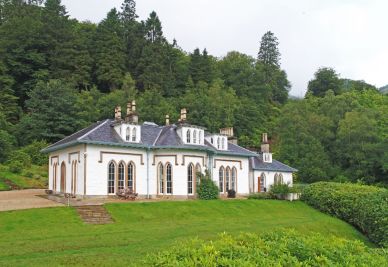 Manor within the Scottish Highlands